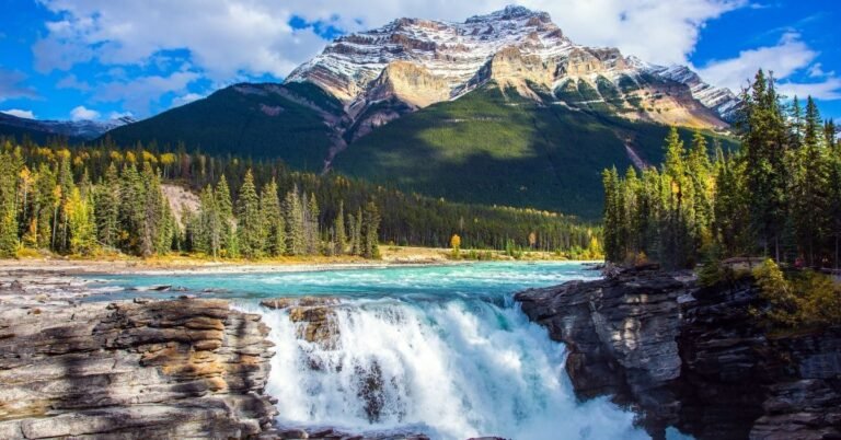 Athabasca Falls Jasper Canada